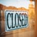 A photo of a closed sign. Evan Wise/ Unsplash