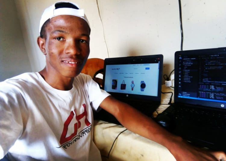 Diketso Setho who has launched digital shopping malls for small business. Picture  : Supplied