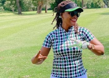 Innocentia Motau owner of Itu Golf Wear brand.