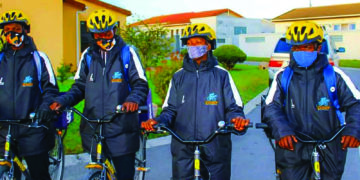 The bikes that are being used by Cloudy Deliveries