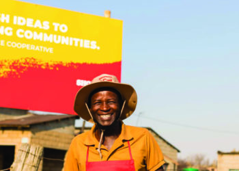 Amos Mathebula who runs Top Fresh Produce