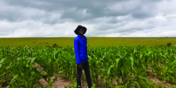 Nkosinathi Makamela who started Lolo Mixed Farming