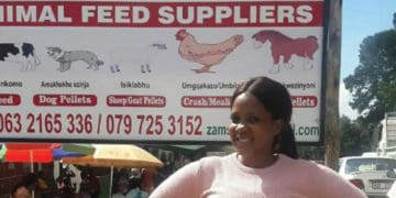 Farmer Ayanda Nzuza.