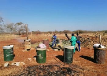 Given Ngwamba collecting waste to produce his charcoal