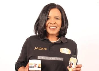 Jackie Norton-Reeks who make natural hair products