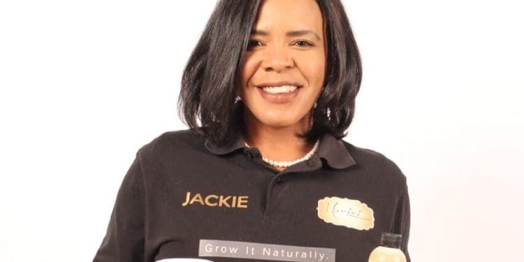 Jackie Norton-Reeks who make natural hair products