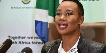 Small Business Development Minister Stella Ndabeni-Abrahams
