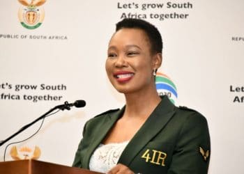 Small Business Development Minister Stella Ndabeni-Abrahams