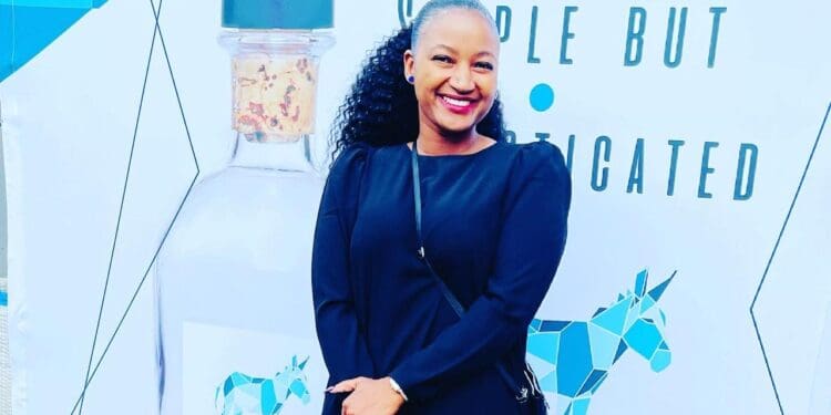 Gin maker Angel Theledi