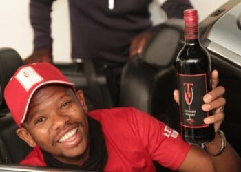 Tebogo Letsatsi, owner of Letsatsi Wines