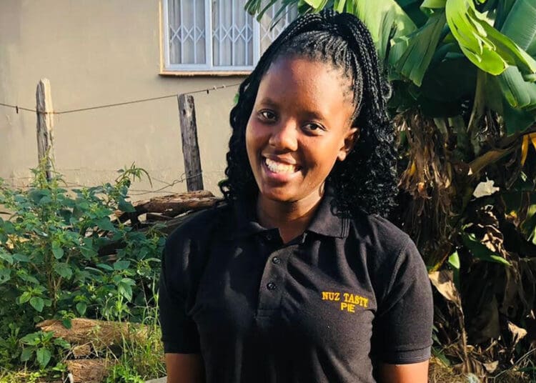 Mbali Sikhosana makes and sells delicious pies