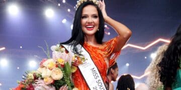 Natasha Joubert, newly crowned Miss South Africa