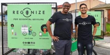 social entrepreneurs Chad Robertson and Nkazimlo Miti