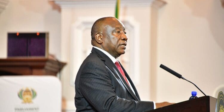 President Cyril Ramaphosa