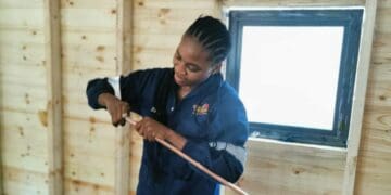 Soweto carpenter Zandile Khumalo