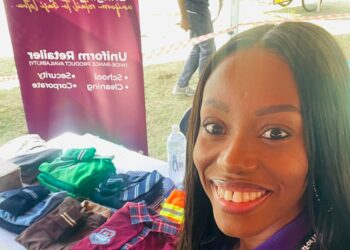 Khabonina Mnguni who started a uniform retail business