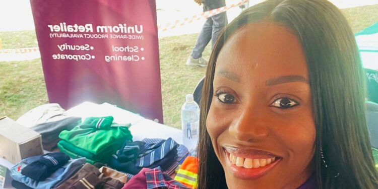 Khabonina Mnguni who started a uniform retail business