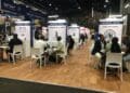 Small business owners at tourism indaba