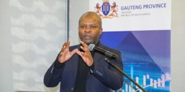 Finance and economic development MEC Lebogang Maile