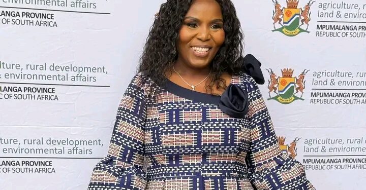 MEC for the Department of Agriculture, Rural Development and Environmental Affairs Khethiwe Moeketsi