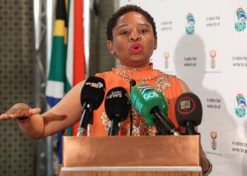 Minister in the Presidency Khumbudzo Ntshavheni.  Photo.GCIS