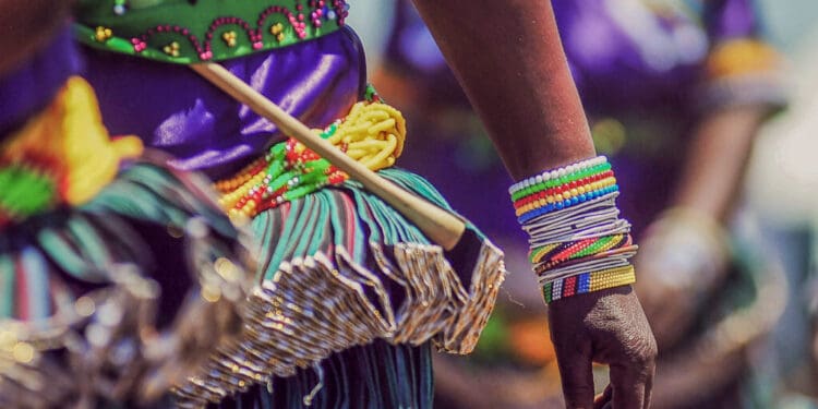 Bead makers are hoping to cash in on the abundance of cultural events during Heritage Month. 
Photo: Lucas Ledwaba/Mukurukuru Media