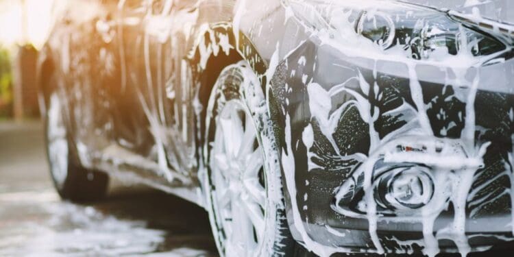 Varsity student Owethu Ndzabe has opened a car wash