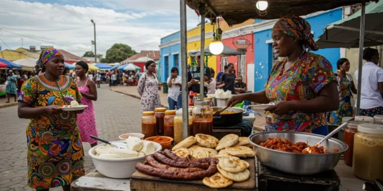Street food vendors are worried about the impact of the outbreak of Foot and Mouth disease. Photo. www.southafrica.net