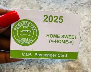 The Faraday Taxi Association has introduced a cashless VIP card to help commuters save time