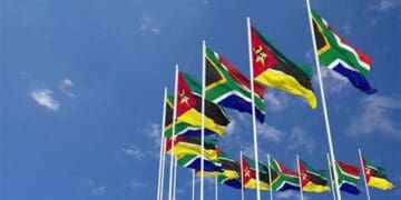 South African and Mozambican flags fly together, reflecting the countries’ renewed commitment to deeper tourism cooperation and regional growth.