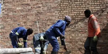 Bricklayers and small construction teams operating as micro-enterprises, often without formal registration, access to finance, or long-term contracts.